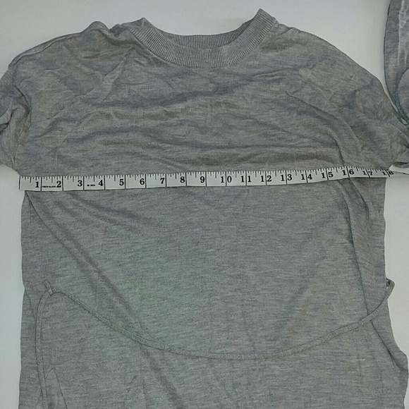 H&M Gray Tunic Sweater Dress S - Picture 4 of 7